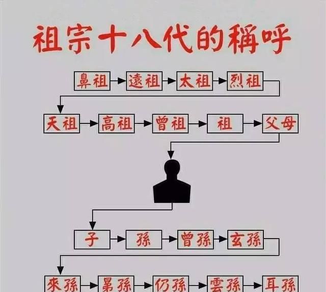 中国亲戚称谓大全图4