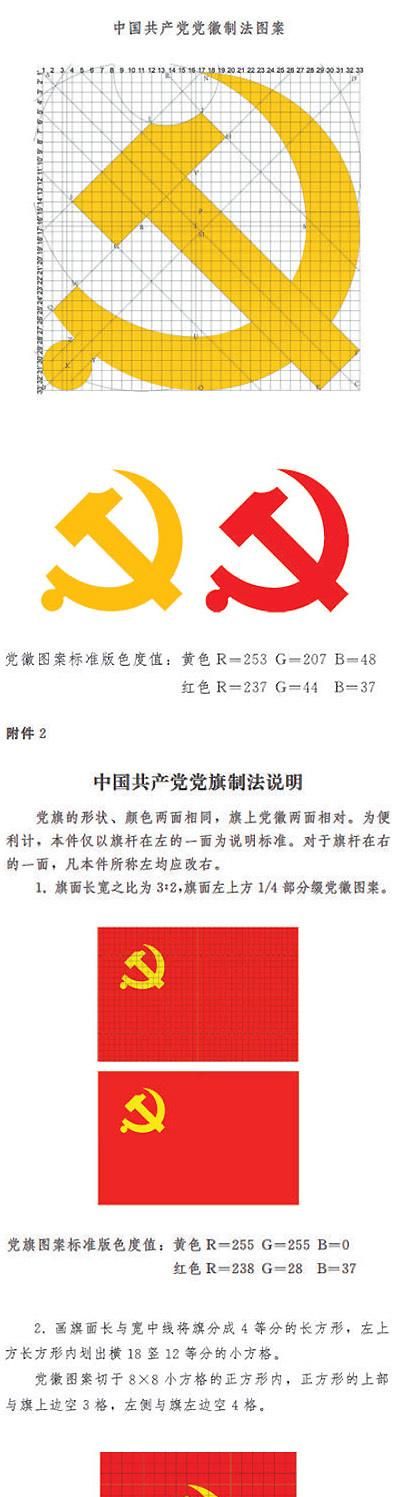 中国共产党党徽,为什么制定党徽党旗条例图2