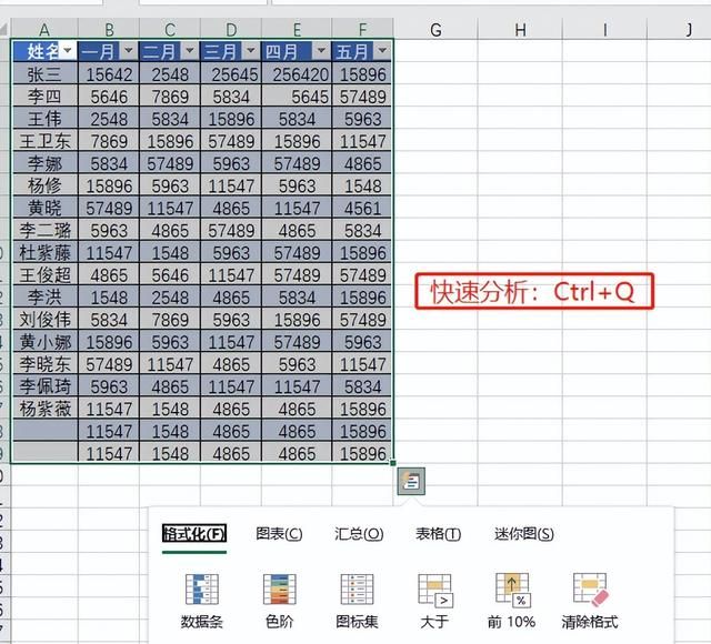 excel的行高和列宽在哪里设置图5