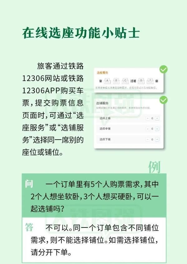 12306买卧铺票可以在线选铺了图6