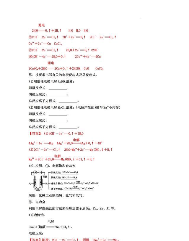 高三化学电化学知识点图6