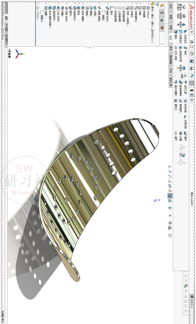solidworks曲面实体怎么转换成钣金图29