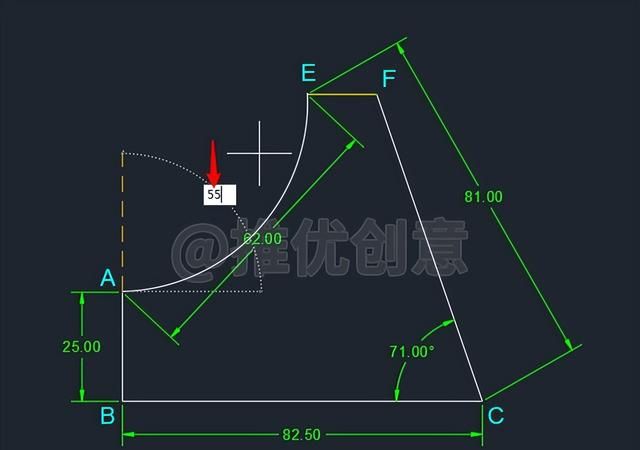 cad2007起点 端点画圆弧图17