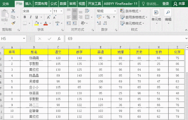 excel表格如何冻结首行,excel表格冻结窗格怎么冻结前三行图1