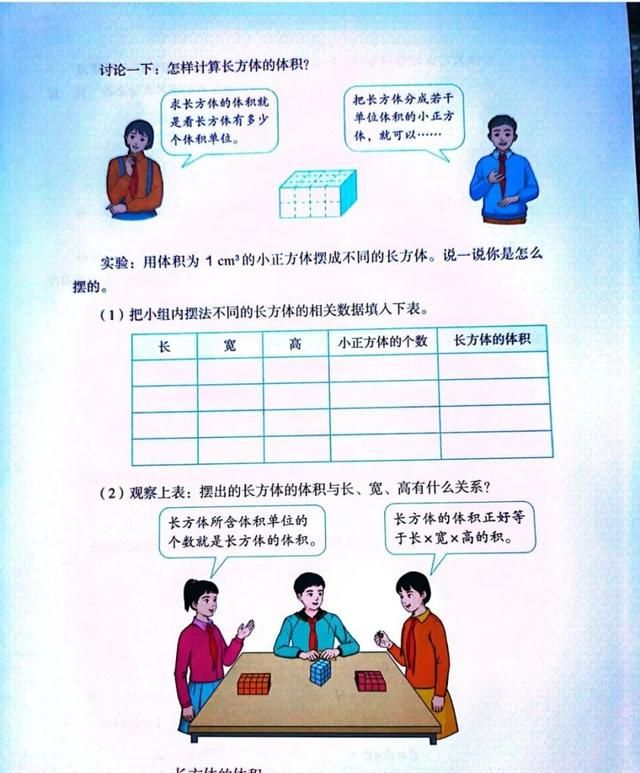 五年级数学长方体和正方体100题图12