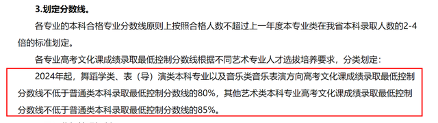 艺考改革2023艺考文化课要多少分图5