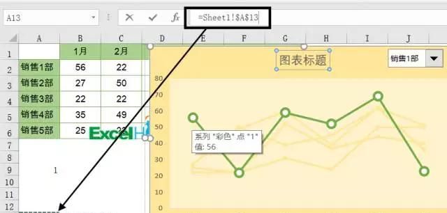 动态折线图详细教程,如何制作多维度动态折线图图13