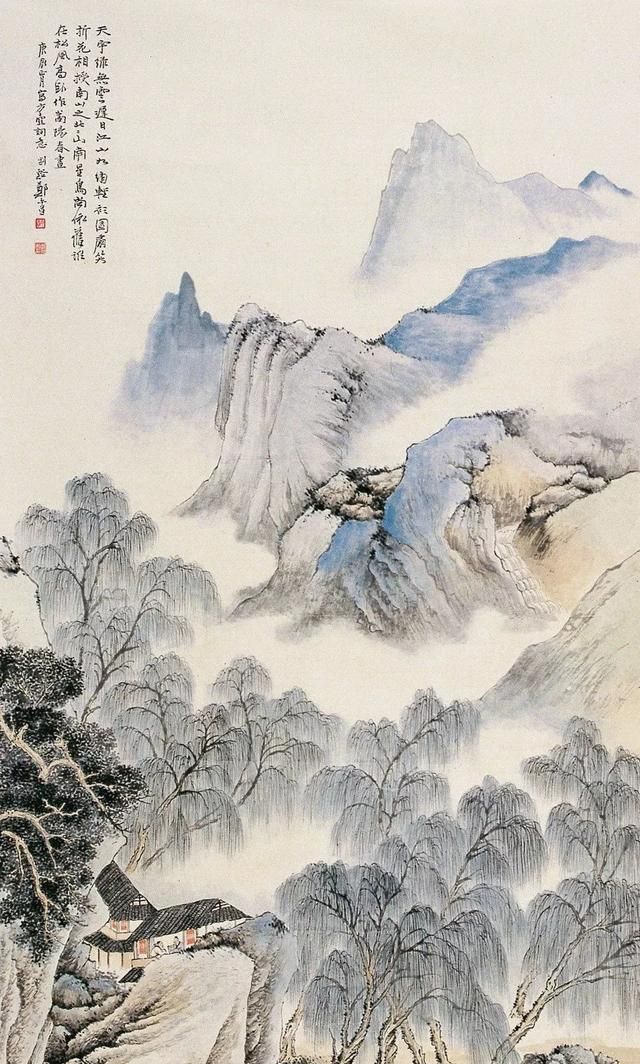 用铅笔画一幅完整的柳树画,画一幅简单又漂亮的柳树和柳条图6