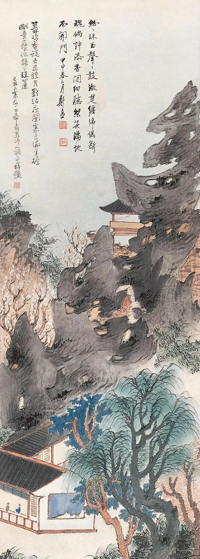 用铅笔画一幅完整的柳树画,画一幅简单又漂亮的柳树和柳条图13