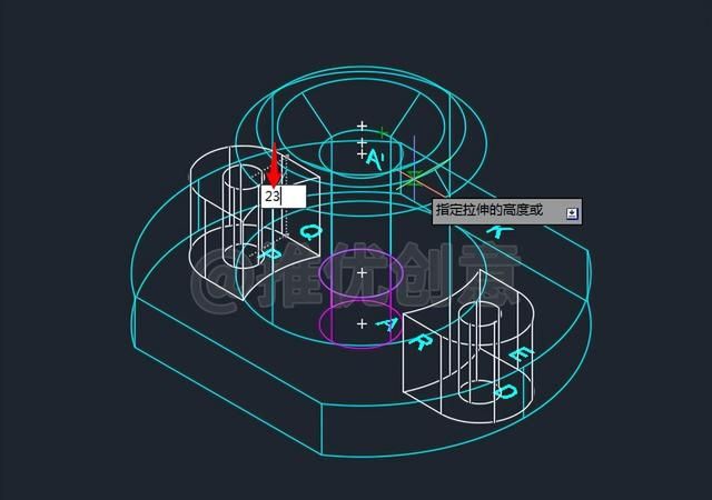 cad绘制三维实体高级教程图37