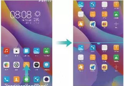 华为手机如何打开分屏功能,华为mate pad11分屏怎么操作图2