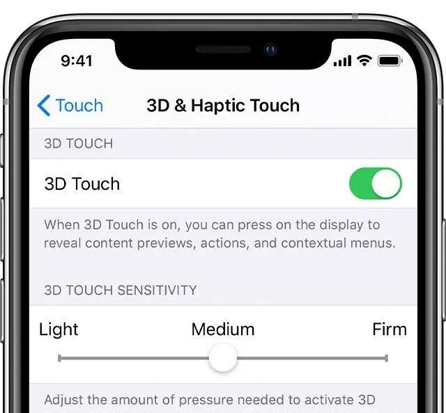 ios13如何取消3dtouch图1