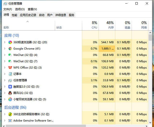 电脑打开任务管理器快捷键,电脑键盘怎么打开任务管理器图4