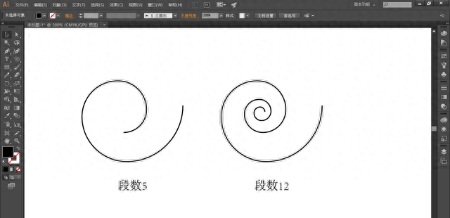 最新版的ai螺旋线工具在哪里,ai波浪线绘制教程图5