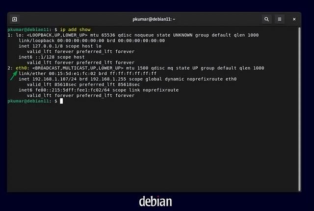 debian11设置静态ip地址图7