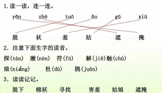 部编版二年级下册语文找春天重点图5