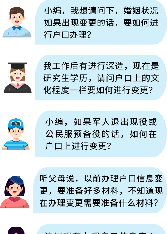 户口簿信息变更需要提供材料吗?图4