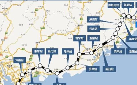 粤东城际铁路潮州东至潮汕机场段