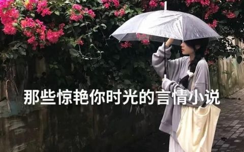 那些惊艳你时光的言情小说,女主很美很惊艳的言情小说