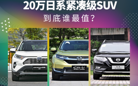 crv奇骏rav4日系三强suv对比