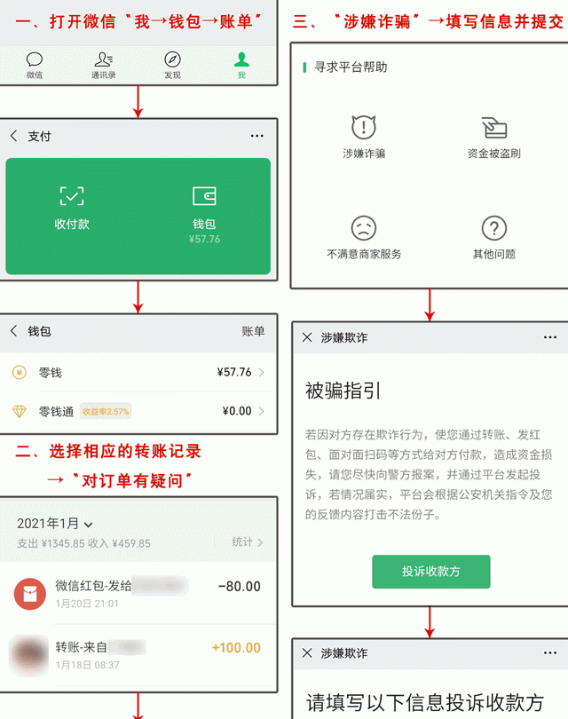 网上支付被骗?用这个方法可以快速举报吗