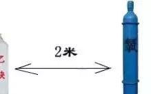 乙炔瓶与氧气瓶的安全距离(乙炔瓶氧气瓶的安全距离是多少)