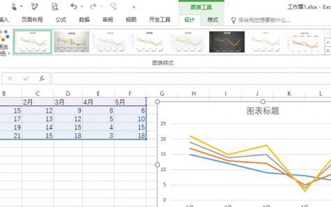 怎样根据excel制作折线图