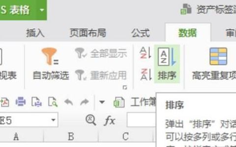 wps表格按照关键字排序(wps中排序怎么按照数值大小排序)