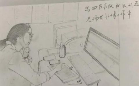 暖心护士手绘漫画记录抗疫点滴