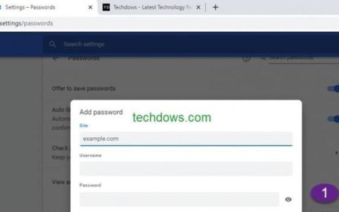 谷歌怎么手动保存网站密码