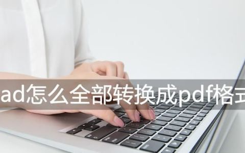 cad怎么全部转换成pdf格式?最好用的三种方式是