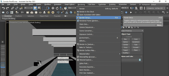 3dmaxvray渲染器灯光曝光