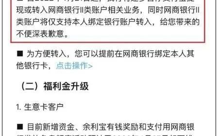 支付宝余额怎么不能转入网商银行